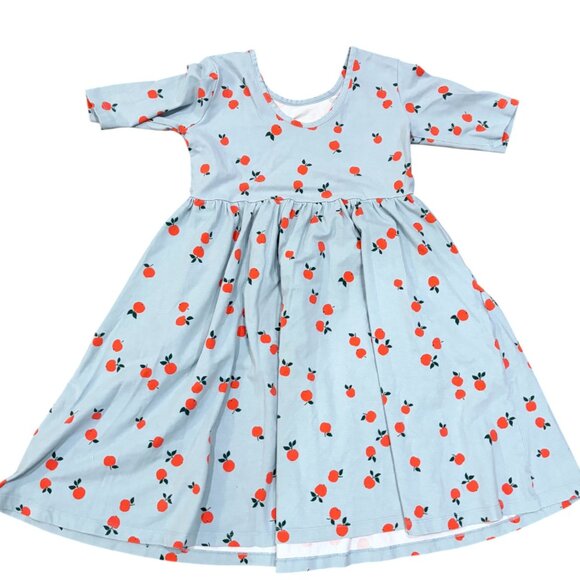 Skater Dress with Pockets | Hanna Andersson Apple Orchard | Size 10 - Picture 3 of 5